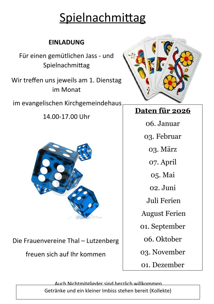 Spielnachmittag